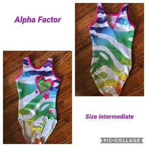Leotard Purge-brand and size are listed in pic.